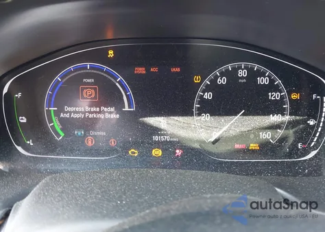 2019 Honda Accord Hybrid Ex from USA, damaged, VIN 1HGCV3F48KA008906